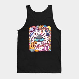 Shoe Time Doodles Tank Top